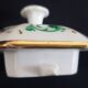 Large octagonal teapot porcelain from Paris "Old Paris", mid-19th century.