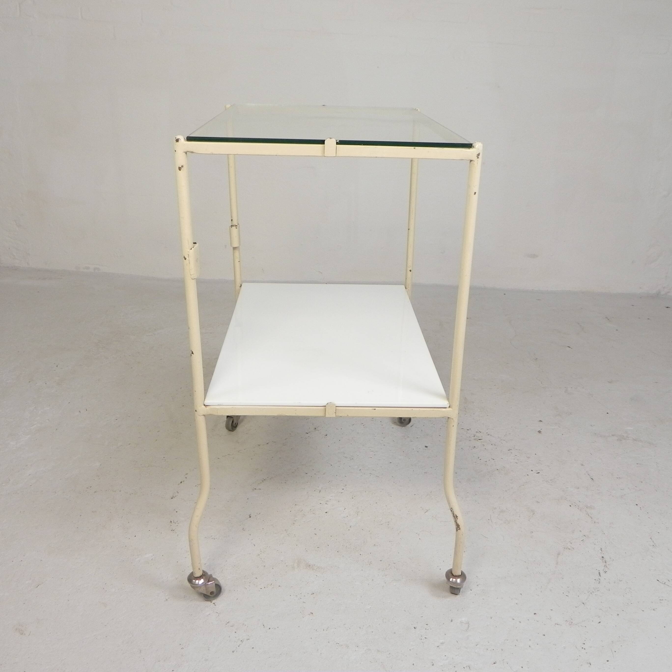 Industrial service trolley, hospital trolley, 1950s