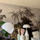 Floor lamp arch foot marble