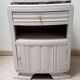 Art Deco bedside table with marble