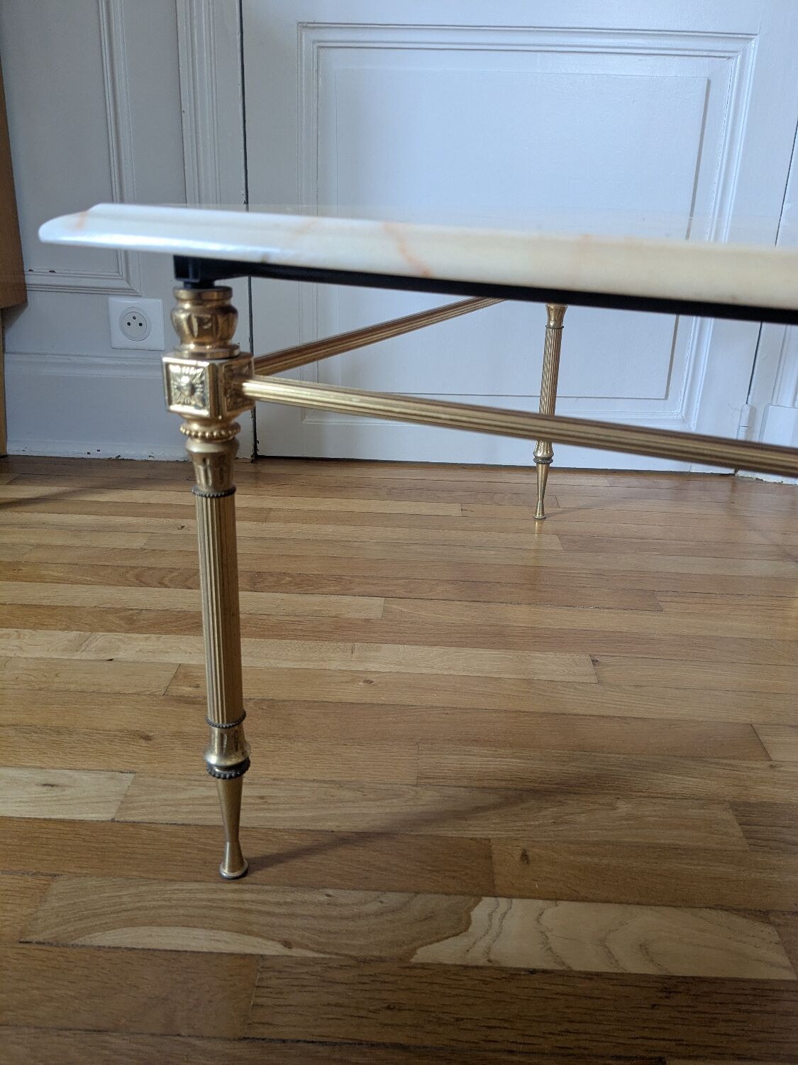 Marble coffee table