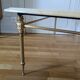 Marble coffee table