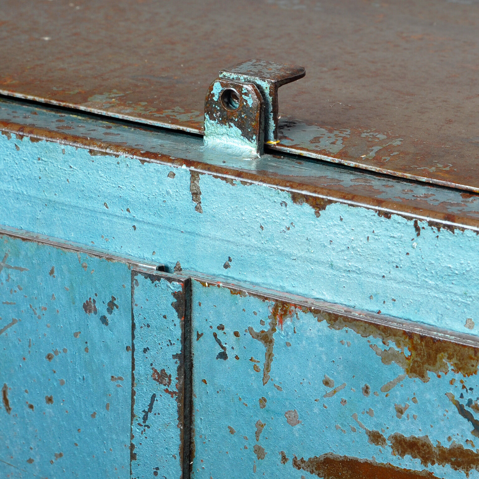 Industrial Iron Cabinet, 1960s