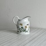 Pot à lait décor floral