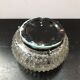 Platfonr Applied Rond Moulded Glass - Vintage Black Metal Support