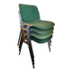 Set of 4 DSC 106 Chairs by Giancarlo Piretti Anonima Castelli, 1965.