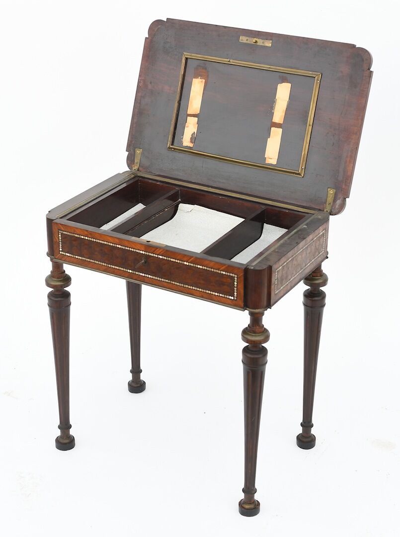 Branding sewing cart