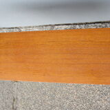 Scandinavian teak wall shelf
