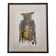 Jean-Paul Riopelle – Original lithograph – Stylized owl, 42 x 52 cm