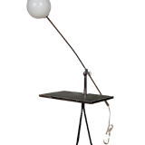 Floor lamp with table, 1960