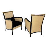 Gasparucci Italo rattan arm chairs Italy