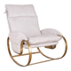 Rocking-chair vintage 70s Design G. Faleschini