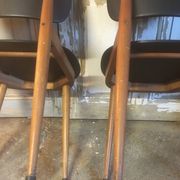 Paire de chaises Pegase par Baumann 1960