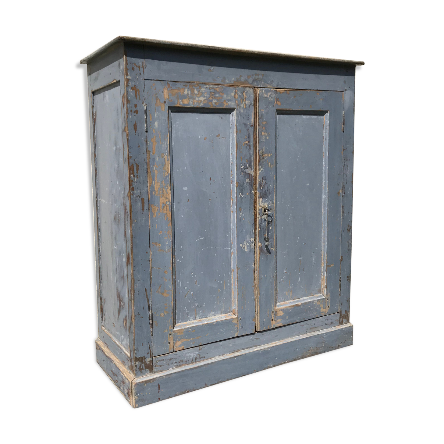 Old Office Buffet Blue Grey .