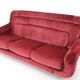 1970s Mid Century Three-Seat Sofa, Italy