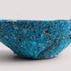 Turquoise ceramic fruit bowl by Charles Cart Vallauris, circa the 1960s.