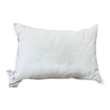Coussin en velours blanc 35x50 cm