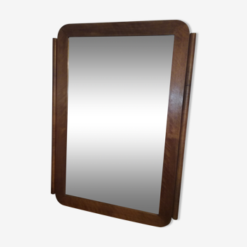 Wooden mirror - 95x67cm