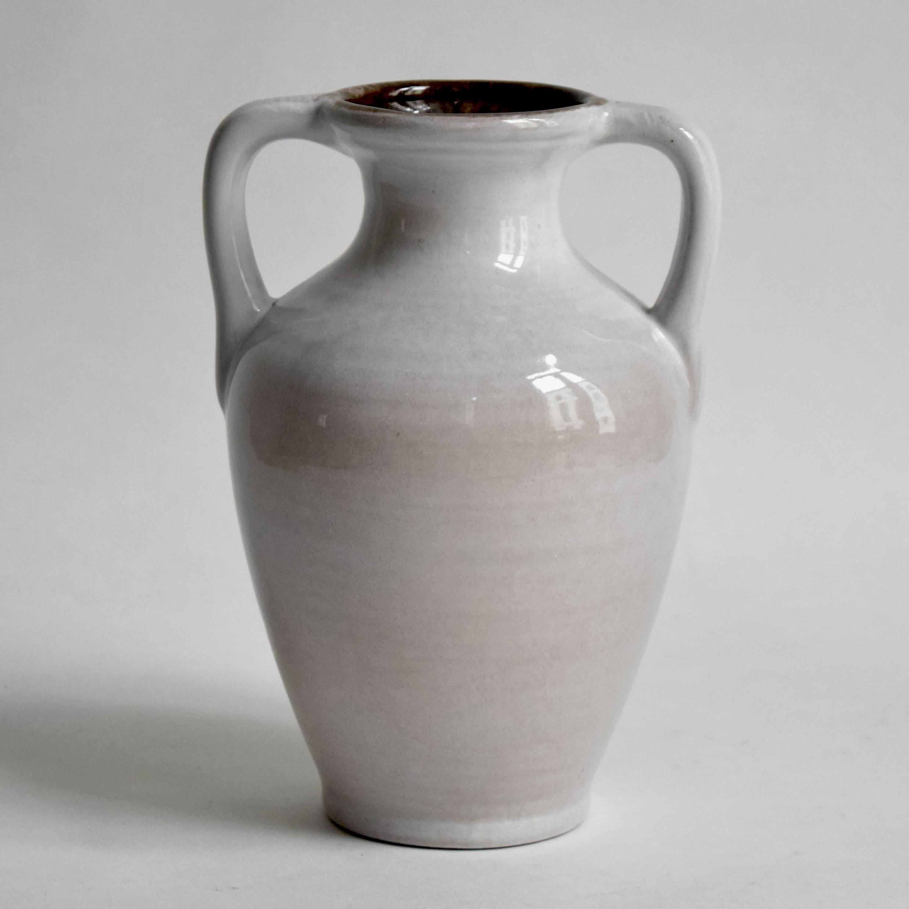 Vintage vase - glazed ceramic amphora - no. 3090 - West Germany