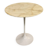 Tulip Marble Side Table by Eero Saarinen for Knoll