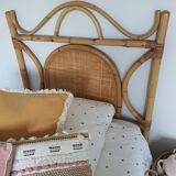 Rattan headboard
