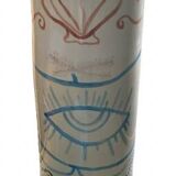 hand-painted handmade vase