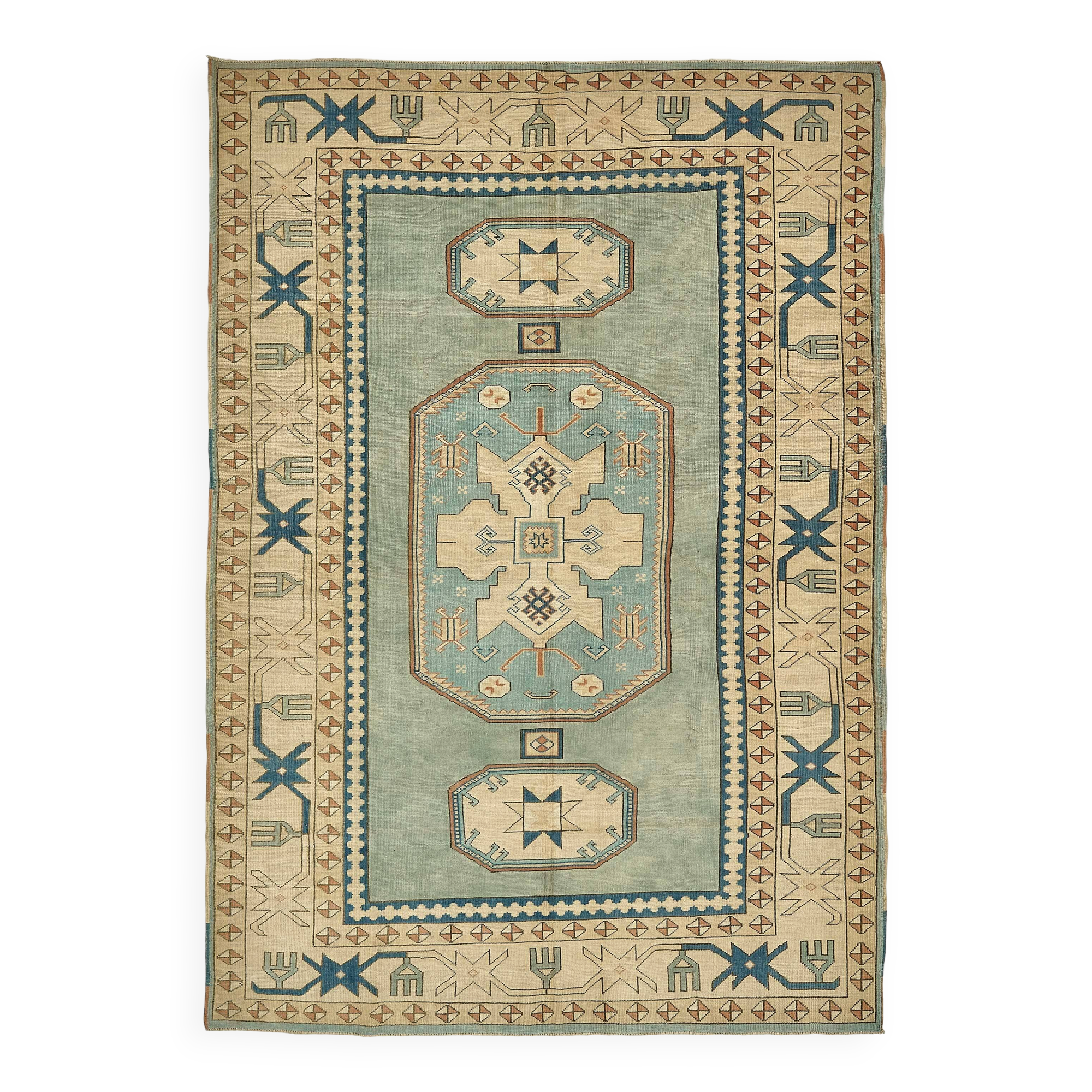 Turkish Vintage Anatolian Rug 210 cm x 297 cm