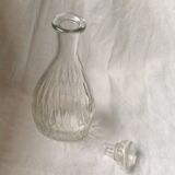 Old glass carafe