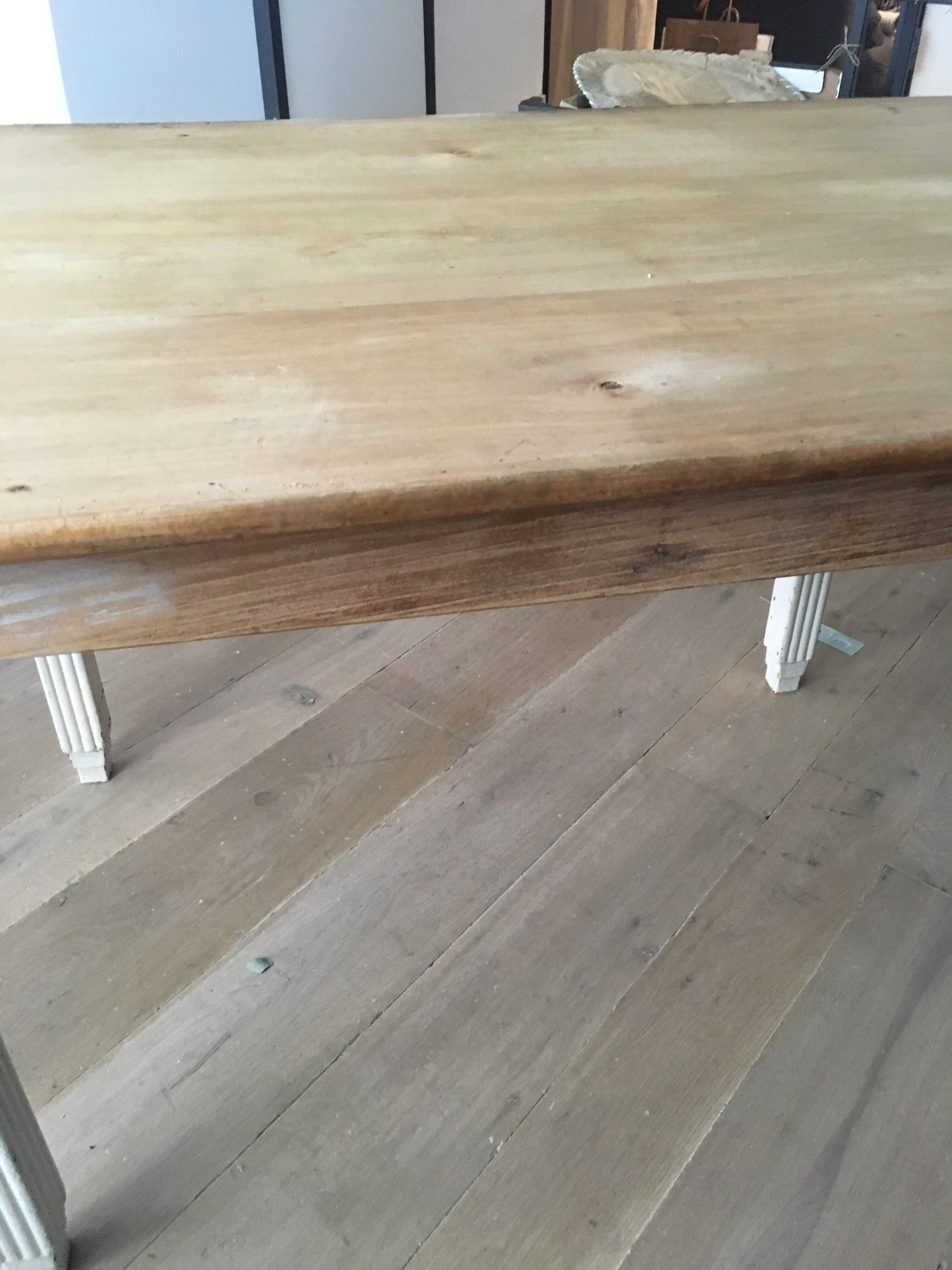 Table raw wood