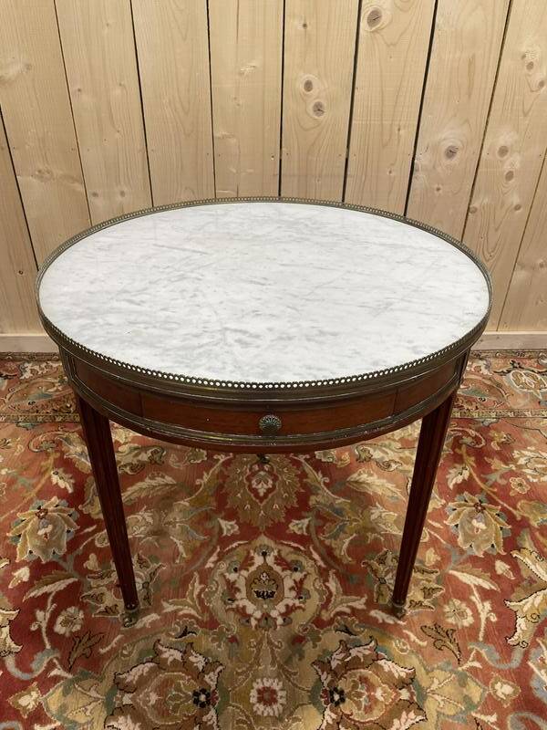 Table bouillotte tripode de style Louis XVI