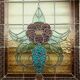 Separation of three Art Deco stained glass doors from the 1900s