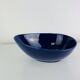 Dish and bowl Blå eld by Hertha Bengtson for Rörstrand Sweden, ceramic.