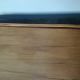Waxed wood tray