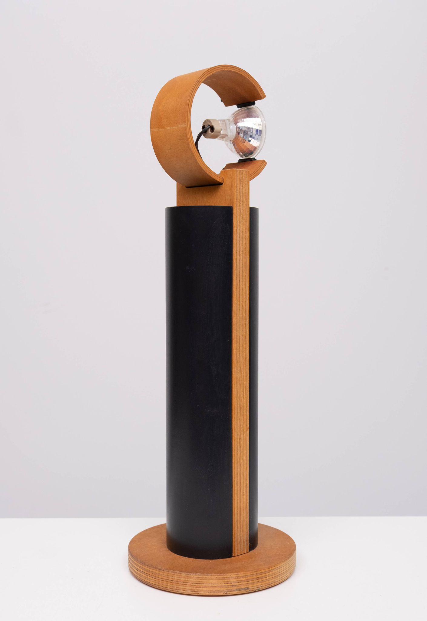 Lampe de table halogène design des années 1980
