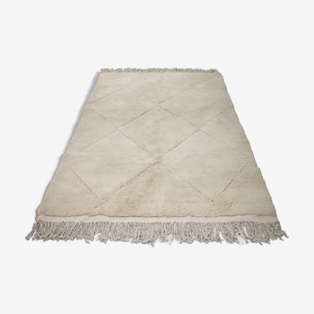 Tapis Beni Ouarain Blanc 255x160cm