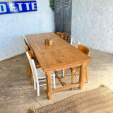 Old oak farmhouse table
