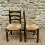 Pair of mulched chairs from the 60s