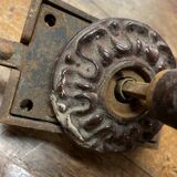 Ancienne poignée porte et système serrird loquet