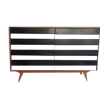 1950s black and white trend buffet