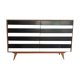 1950s black and white trend buffet