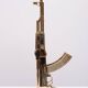 Original set of 2 Flos AK 47 Kalashnikov Table Gun Lamps by Philippe Starck