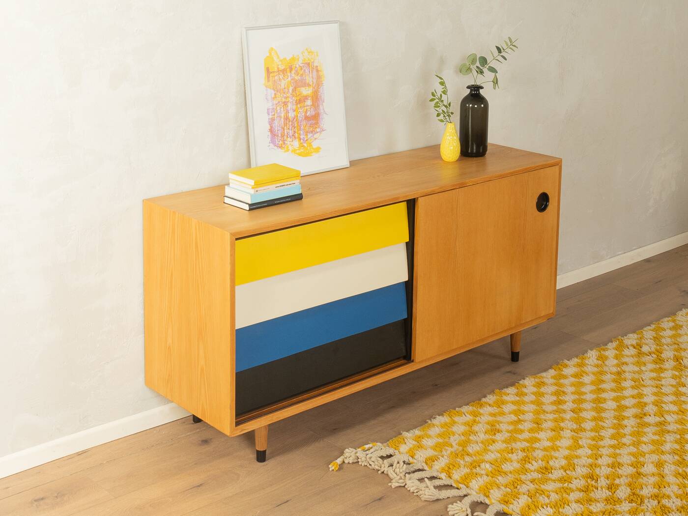 Rare sideboard from the 1950s by Erich Stratmann for Oldenburger Möbelwerkstätten