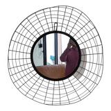 Designer wrought iron mirror - medium format
