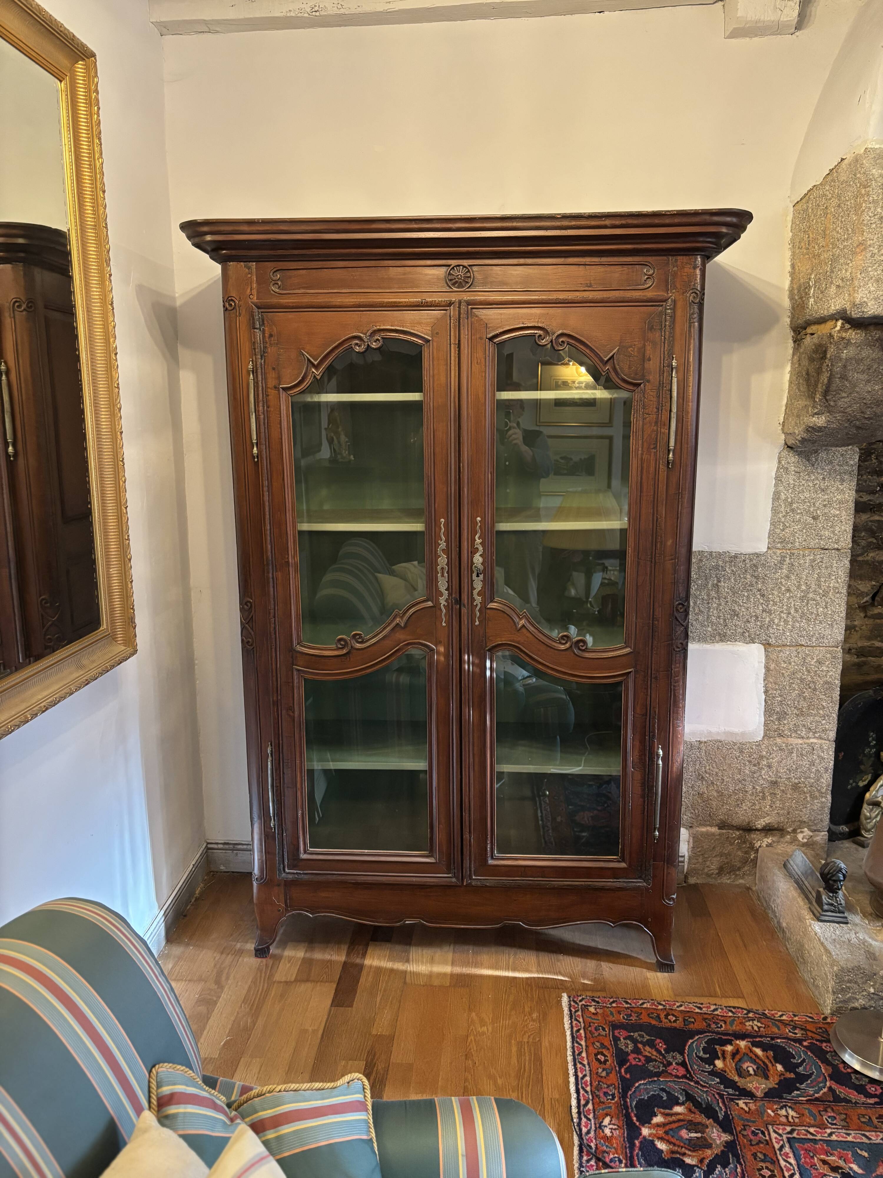 Louis XV revival style cabinet