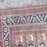 Tapis d'Orient laine de soie