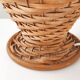 Vintage rattan lamp 1950