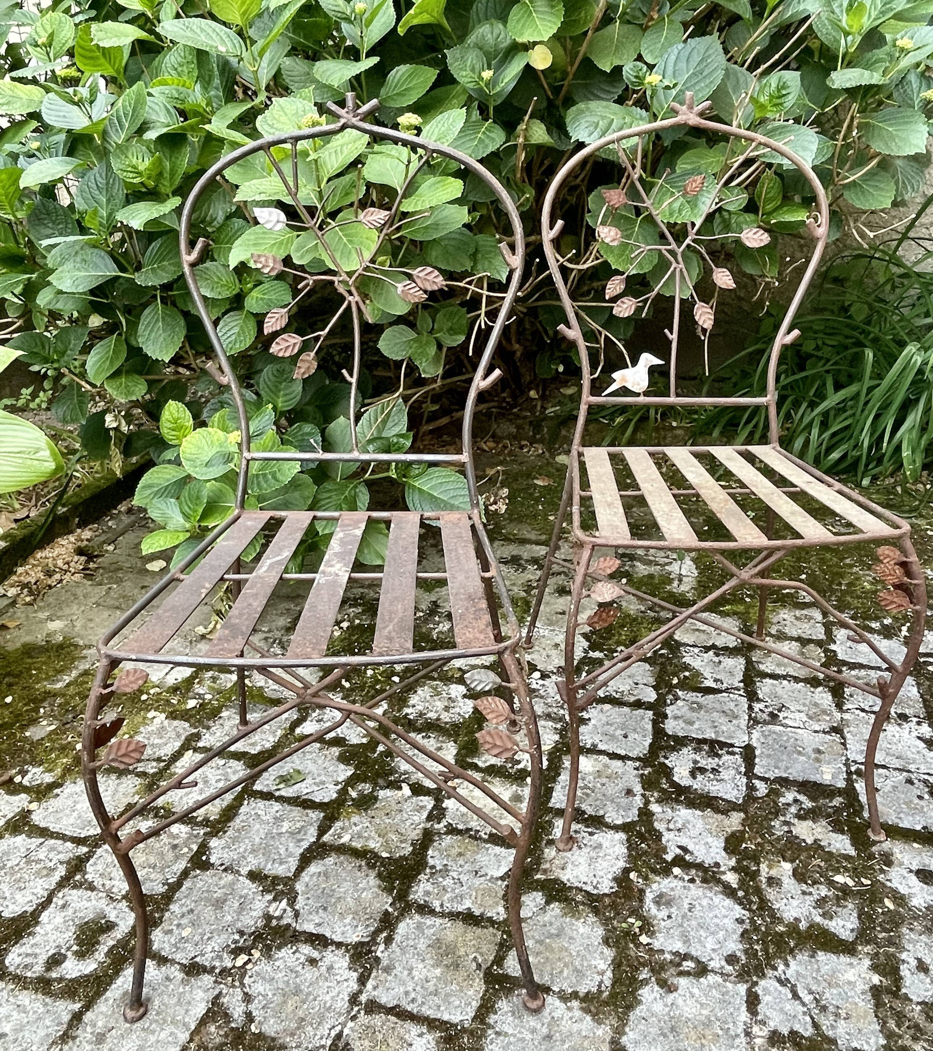 Paire de Chaise de Jardin