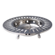 Alessi Stainless Steel Cutout Skyscraper Footed Trinket Bowl or Centerpiece