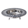 Alessi Stainless Steel Cutout Skyscraper Footed Trinket Bowl or Centerpiece