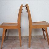 Pair of Luterma bistro chairs